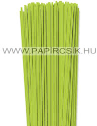 Tavaszi zöld, 3mm-es quilling papírcsík (120db, 49cm)