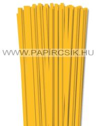  Napsárga, 6mm-es quilling papírcsík (90db, 49cm)