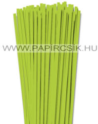  Tavaszi zöld, 5mm-es quilling papírcsík (100db, 49cm)