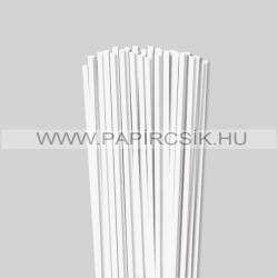  Gyöngyfehér (Törtfehér), 5mm-es quilling papírcsík (100db, 49cm)