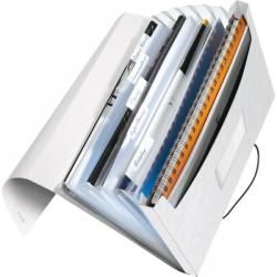 Leitz Mapa A4 tip proiect 250 coli WOW Leitz alb metalizat E45890001 (E45890001)