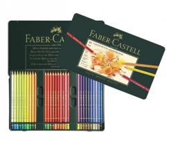 Faber-Castell Creioane colorate Polychromos, cutie metal, 60 culori/set Faber-Castell FC110060 (FC110060)