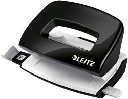 Leitz Perforator WOW 5060 mini NeXXt Series, 10 coli, negru metalizat, Leitz E50601095 (E50601095)
