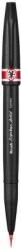 Pentel Marker caligrafic Brush Pen ultra fin Sign Pen Artist Pentel rosu PESESF30CB (PESESF30CB)