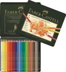 Faber-Castell Creioane colorate Polychromos, cutie metal, 24 culori/set Faber-Castell FC110024 (FC110024)