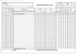  Registru de casa A4 autocopiativ orizontal 100 file REGCASAUTG (REGCASAUTG)