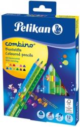 Pelikan Creioane colorate Combino, 4 mm, 12 culori/set Pelikan 811194 (811194)