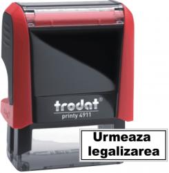 Trodat Stampila notariala Urmeaza legalizarea 38 x 14 mm Trodat TRNU4911 (TRNU4911)