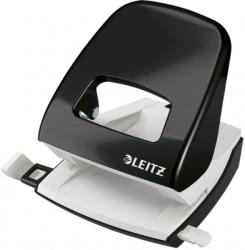 Leitz Perforator WOW 5008 NeXXt Series, 30 coli, negru metalizat, Leitz E50081095 (E50081095)