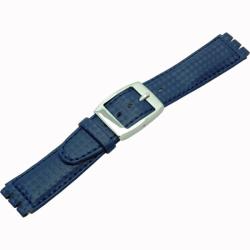 Fossil Curea Ceas din Piele Gri, cu Cusătură Alba 20mm 22mm (WZ399)