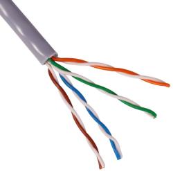 CHROME Cablu UTP CAT5e aluminiu cuprat litat multifilar CCA 1m Chrome (UTP5E-CCA/S-305-CHR) - sogest