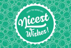 VitalAbo Nice Wishes! üdvözlőkártya