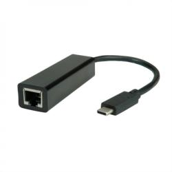Valueline Adaptor USB-C la RJ45 Gigabit, Value 12.99. 1115 (12.99.1115-10)