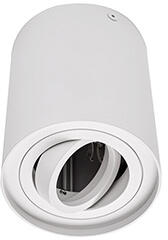 LED Labs Falon kívüli spot lámpatest TUBE, henger, billenthető, fehér (GU10) (MG-TUBE-NSRO-B)