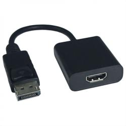 Valueline Adaptor DisplayPort la HDMI 4K@60 Hz T-M HDR 10 Negru, Value 12.99. 3162 (12.99.3162-10)