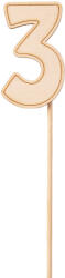 Valex Decor Pálcás szám betűző 3.5 x 29cm - 3 (LNS-03)