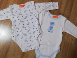  Mancs őrjárat hosszú ujjú baba body 2db (méret 68-86) (000004)