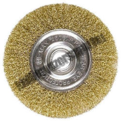 MTX 125xM14 réz drótkorong lapos, sarokcsiszolóhoz kreppelt 0.3mm acéldrót (746569)