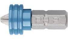 PH2x25mm professional kuplungos mágneses bitfej gipszkarton csavarozáshoz  (11455)