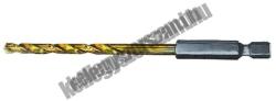 MTX 10mm HEX HSS-TiN spirális fém fúrószár hatszögletű befogással (7179529)