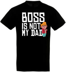 Partikellékek póló Boss is not my dad póló több színben