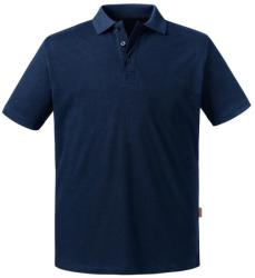 Russell Pure Organic Tricou Polo Leonard L French Navy