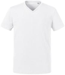 Russell Pure Organic Tricou Adrian S Alb