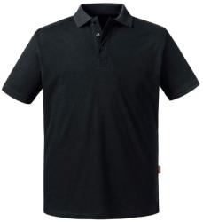 Russell Pure Organic Tricou Polo Leonard XXXL Negru