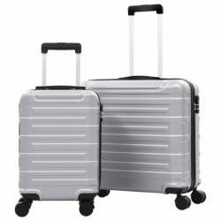 vidaXL 2 részes keményfalú ABS bőrönd szett (91878/91879)