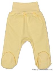 NEW BABY Csecsemő lábfejes nadrág New Baby sárga - pindurka - 2 690 Ft