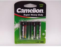 Camelion R6P AA baterii super heavy duty 1.5V blister 4