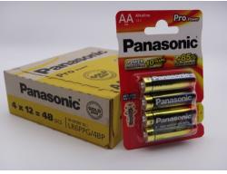 Panasonic LR6 AA baterii alcaline Pro Power 1.5V blister 4 Baterii de unica folosinta