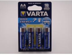 VARTA LR6 AA High Energy baterii alcaline 1.5V blister 4