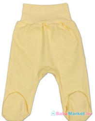 NEW BABY Csecsemő lábfejes nadrág New Baby sárga 86 (12-18 h)