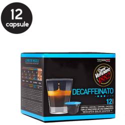 Caffé Vergnano 12 Capsule Caffe Vergnano Decaffeinato - Compatibile Dolce Gusto
