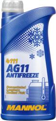MANNOL AG11 Longterm Antifreeze 4111 kék (-75°C, 1l) Fagyálló folyadék