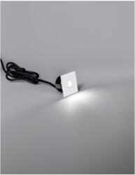 Nova Luce kültéri beépíthető lámpa, fehér, 3000K melegfehér, beépített LED, 1x1W, 60 lm, 9045514 (9045514)