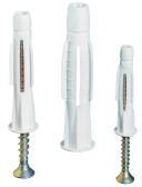 Tracon Electric Tracon TOPCS6 Önfeszítő tipli+csavar, szürke M6×40mm, PA6.6 (TOPCS6) - elektrikstore