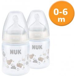 Nuk - Set Biberoane First Choice+ 150ml, 2 buc (NK_10760207)