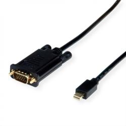 Valueline Cablu Mini Displayport la VGA 1080p T-T 1.5m Negru, Value 11.99. 5806 (11.99.5806-15)