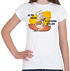 printfashion Az én uram - Női póló - Fehér (2149080)