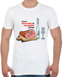 printfashion Csak a kóstolóért. . - Férfi póló - Fehér (2149798)