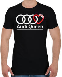 printfashion Audi Királynő - Férfi póló - Fekete (2197915)