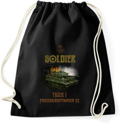 printfashion SOLDIER-TIGER1 - Sportzsák, Tornazsák - Fekete (2162136)