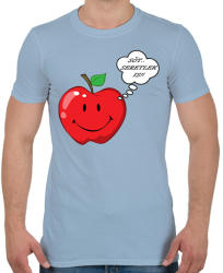 printfashion Sőt. . még seretlek is! - Férfi póló - Világoskék (2186839)