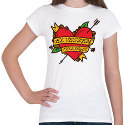 printfashion Elveszem feleségül - Női póló - Fehér (2182107)