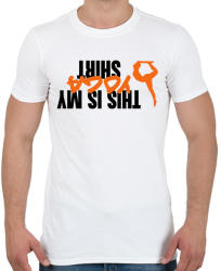 printfashion Jóga póló - Férfi póló - Fehér (2185117)