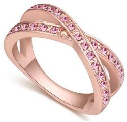 Ékszerkirály Egyedi karika gyűrű, Világos Rózsaszín, 7, 5 (1000001164823_5)
