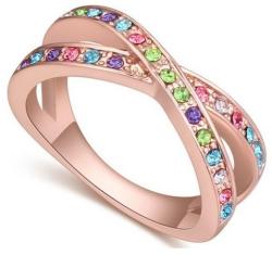 Ékszerkirály Egyedi karika gyűrű, Multicolor, 7, 5 (1000001164823_1)