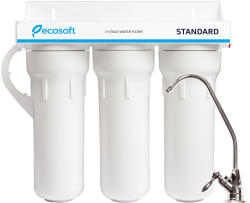 Ecosoft Sistem de microfiltrare al apei in 3 etape Ecosoft FMV3ECOSTD Filtru de apa bucatarie si accesorii